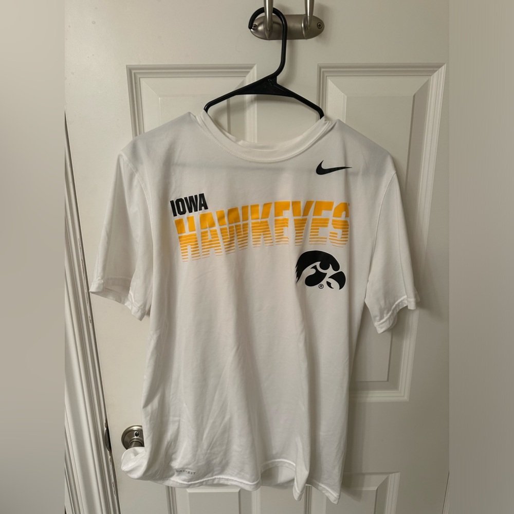 Iowa Hawkeyes Nike Dri-Fit Short Sleeve Tee